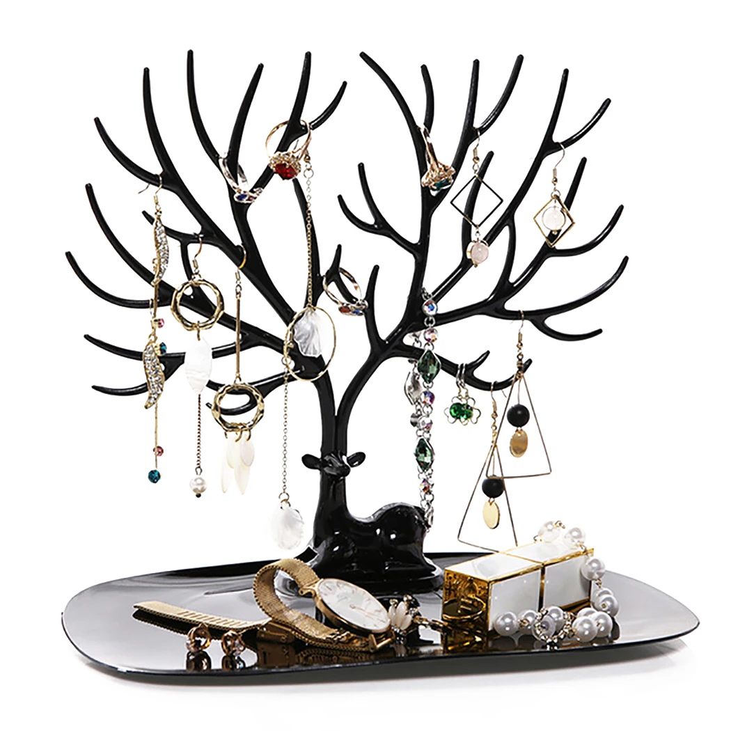 

New Deer Earrings Necklace Ring Pendant Bracelet Jewelry Display Stand Tray Tree Storage jewelry Organizer Holder Dropshipping