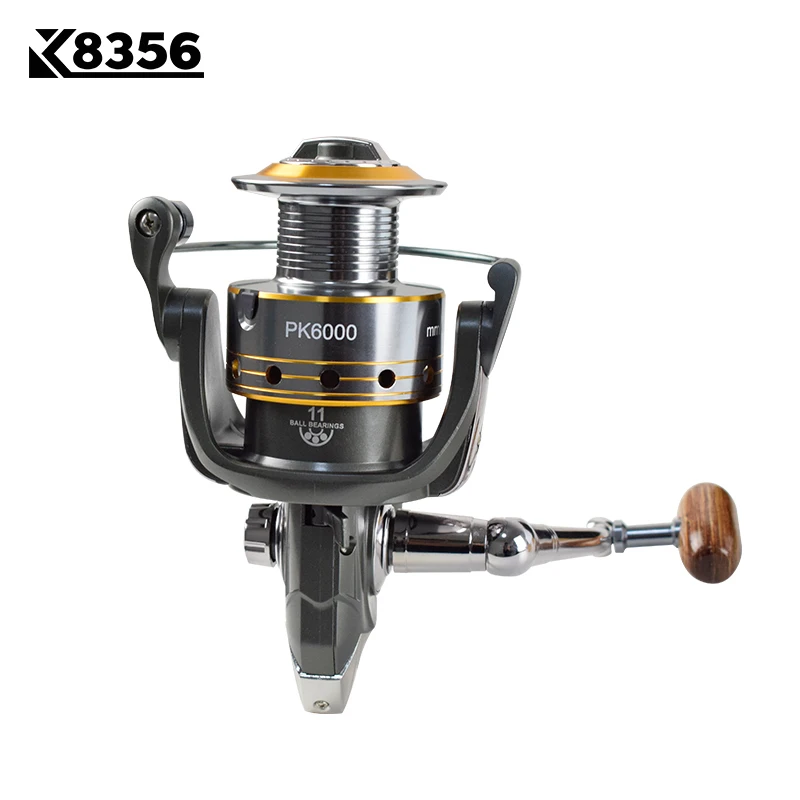 K8356 рыболовная спиннинговая катушка PK1000 ~ PK6000 11BB 5 2: 1 Карп Рыболовная