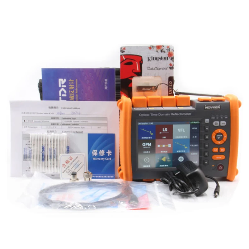 NK5600 волоконно оптический OTDR 1310/1550nm 32/30dB рефлектометр VFL функция визуальный дефект