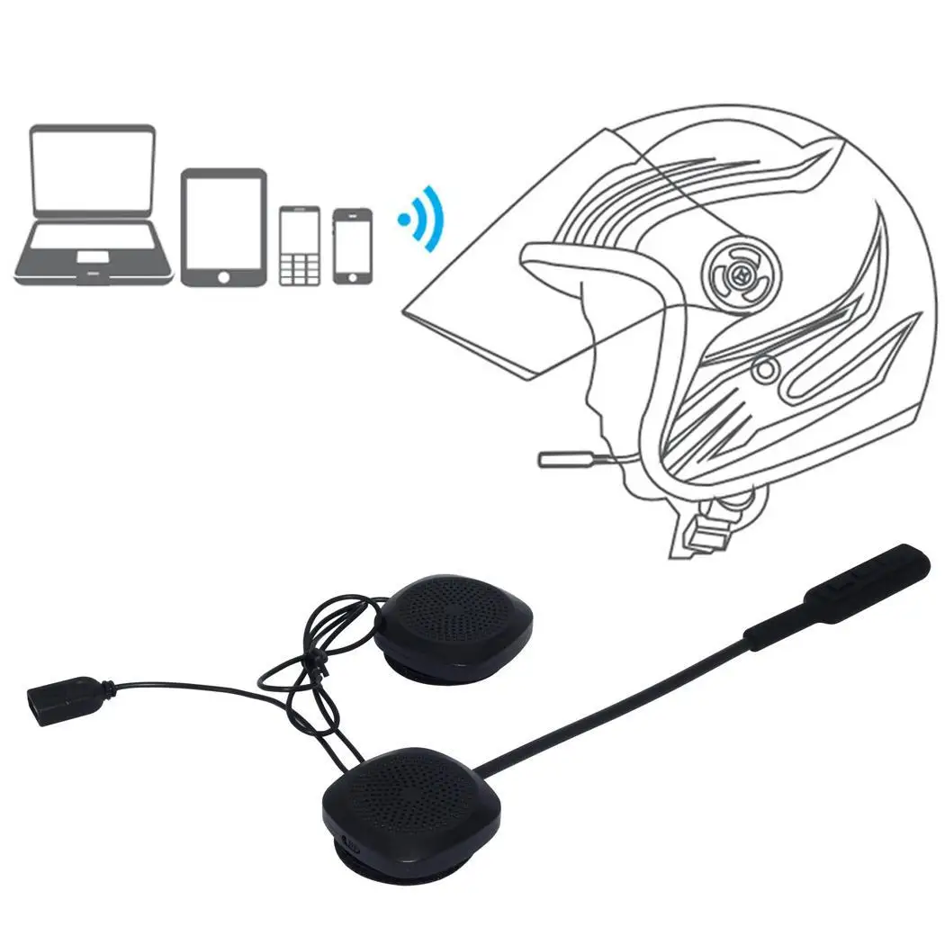 Мотоцикл 8 часов 85db 90db шлема 5 Беспроводной 300Kb 160 Bluetooth Универсальный Резервная
