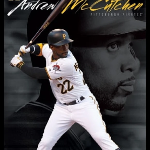 Pittsburgh Pirates Andrew Mccutchen 16 Laminated & Framed Poster Print ...