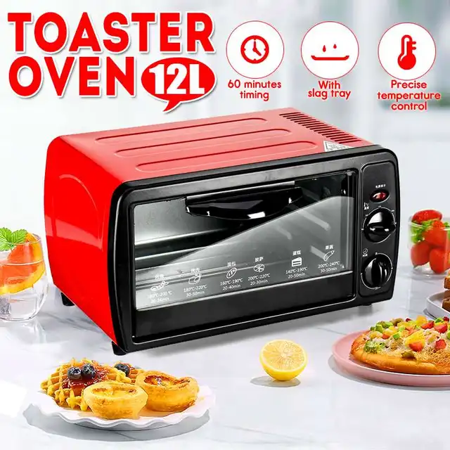 $US $55.34  12L Household Mini Intelligent Timing Baking Home Life Kitchen Bread Toaster Electric oven Bread ba