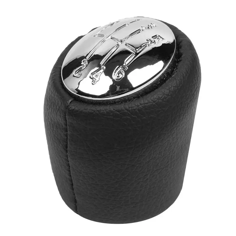 

6 Speed Car Gear Shift Knob Gear Handball Head Knob Chrome Caps For Renault Laguna II 2 Mk2 2001 2002 2003 2004 2005 2006 2007