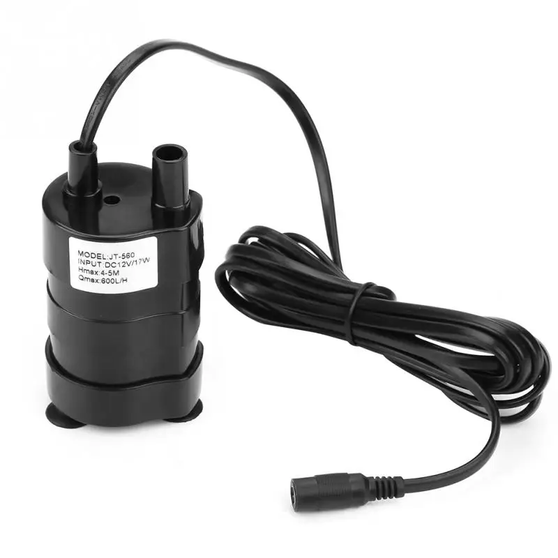 

12V Mini High Hydraulic Head DC Brushless Submersible Water Pump -20-90 Degree