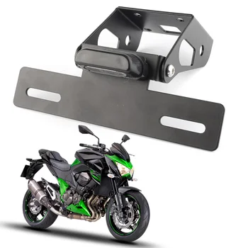 

CNC Aluminum Motorcycle Tail Fender Eliminator License Plate Holder Plate For KAWASAKI Z800 2013 2014 2015 2016 / 13 14 15 16