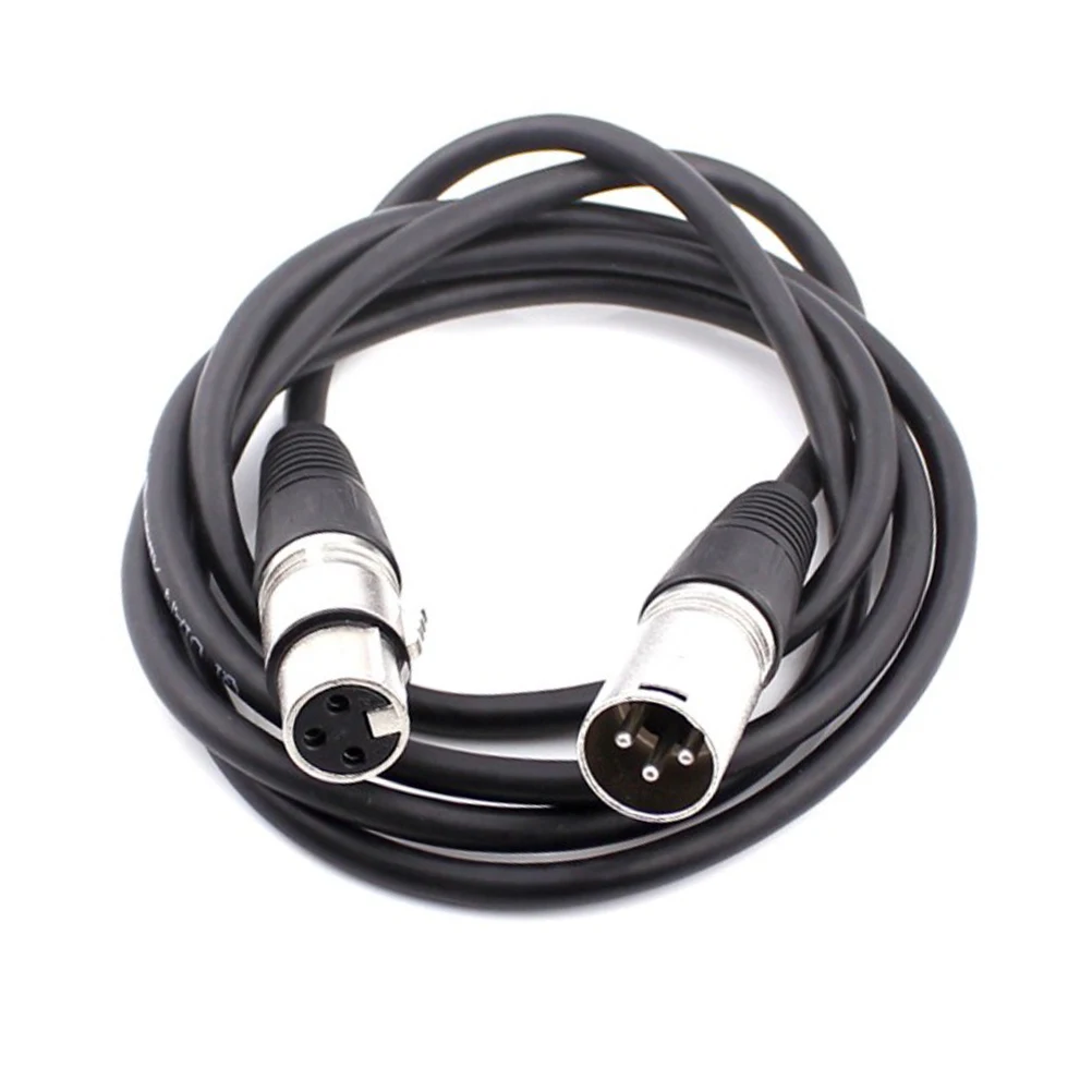 1 шт. Портативный 10 м XLR кабель для мужчин женский шнур прямые штекеры провод