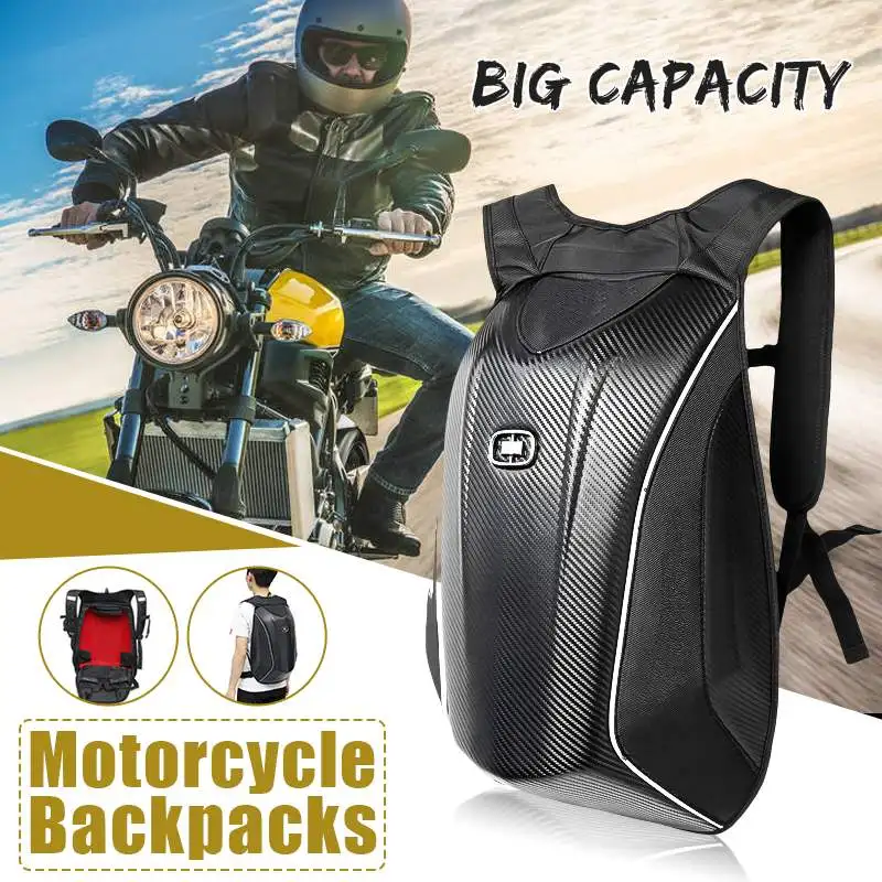 

Motorcycle bag Backpack Motocross Riding Racing Carbon Fiber Storage Leisure bags for Knight Motorcyclist Outdoor Travel Kit