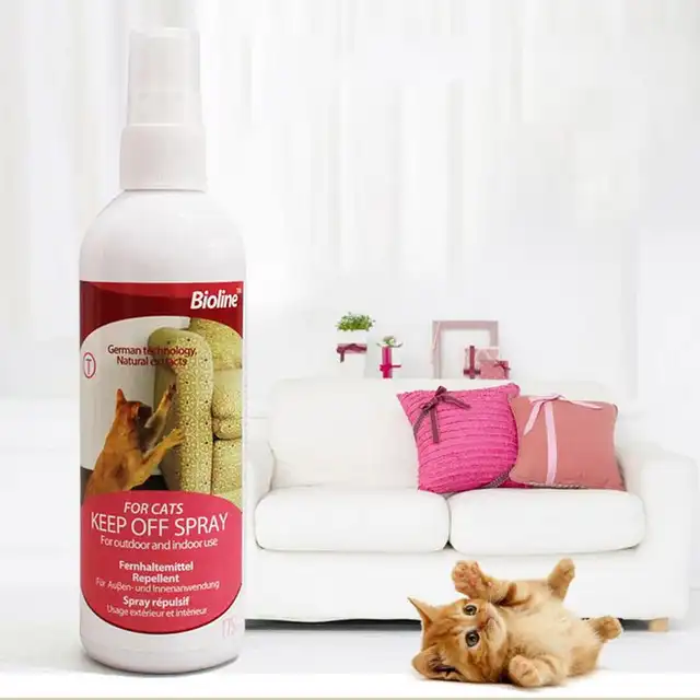 Prevent Cat Scratching Spray Natural No Stimulation To Effectively