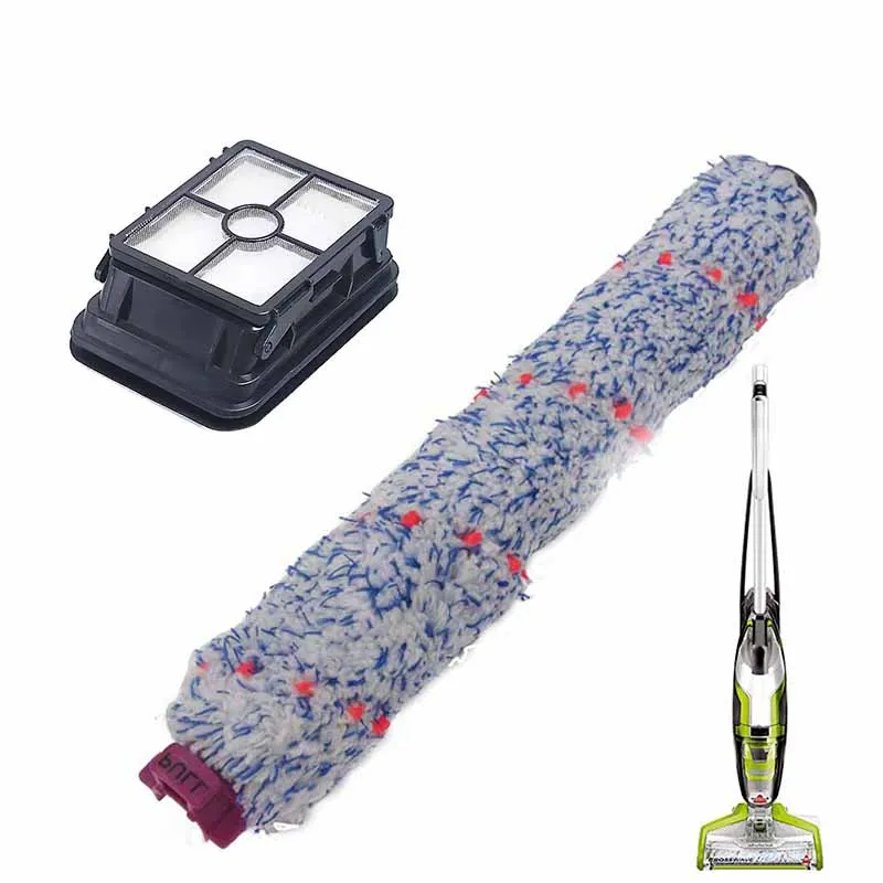 

Multi-Surface Brush Roll L& Filter For Bissell Crosswave 1785Q, 1785F, 1785B HOT