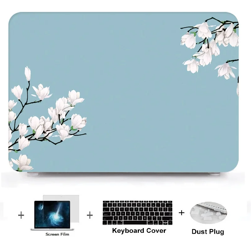 For 2018 New Apple Macbook Pro 13 15 Touch Bar A1706/A1989 A1990 printing Laptop shell Case For MacBook Air 11 13 Pro 13 15 inch