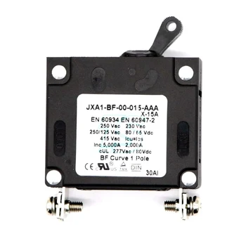 

Hot Sale Black Toggle Reset Circuit Breaker Magnetic Switch Ac/Dc Current Overload Protector Rear Mounting With M3 Screws