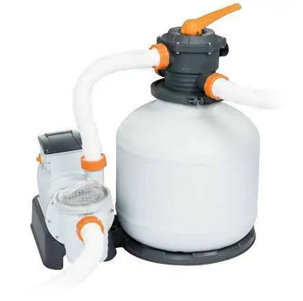 2019 Новый 58486 Bestway 2600 Гал прочный устойчивый к коррозии песковый фильтр для