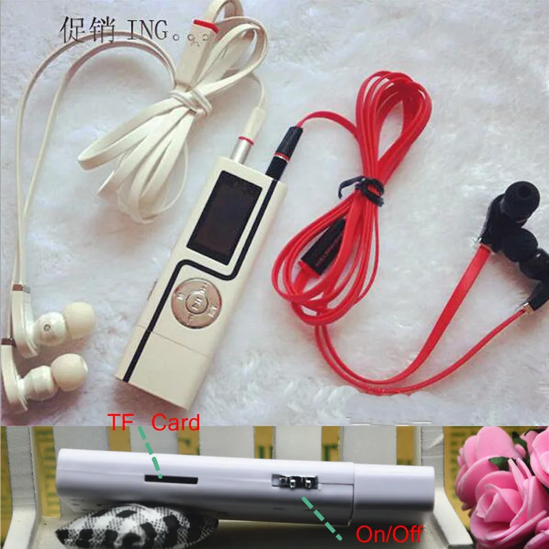 

Portable mini digital MP3 Player USB Clip OLED couples mp3 Support Micro TF/SD Card double earphones sport mp3 Music players