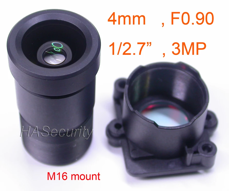 Камера Star светильник F0.90 с объективом 4 мм формат 3MP 1/2.7 &quotдля датчика изображения