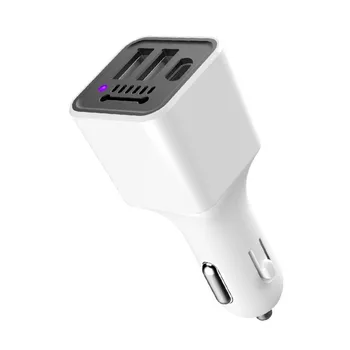 

Car 3 USB Fast Charger Negative Ion Ionizer Oxygen Generator Cleaner Air Purifier