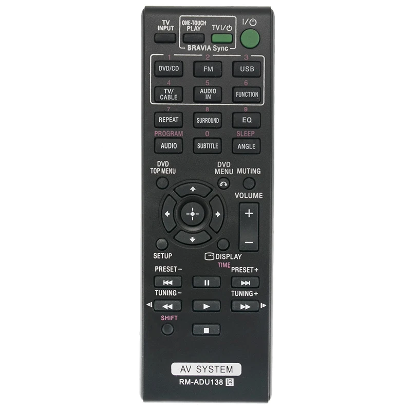 Топ RM ADU138 заменить пульт дистанционного управления подходит для Sony AV системы DAV