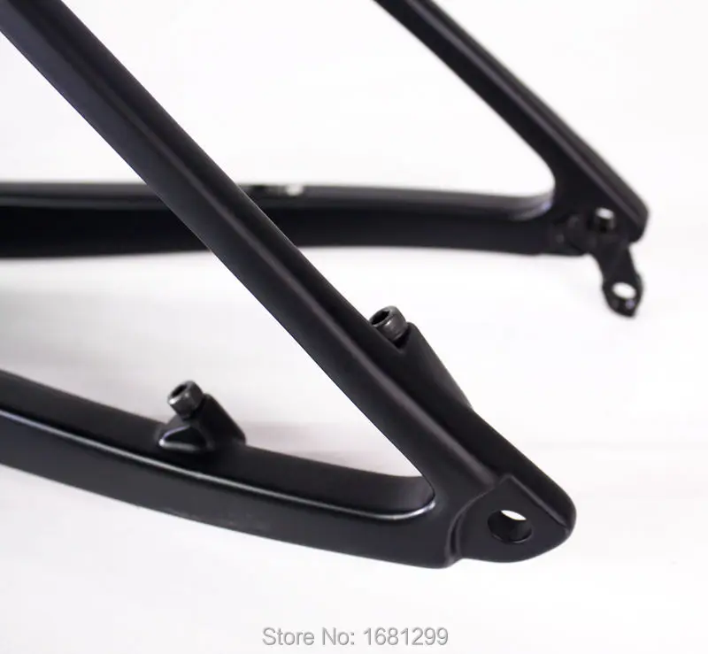 Sale New 29*15/17/19 inch Mountain bike glossy matt UD full carbon fibre bicycle disc brake carbon frame thru axle 29er MTB Free ship 2