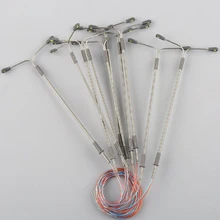 10 шт. светодиодный уличный свет модели железная дорога уличный пейзаж 1:100 масштаб декоратин