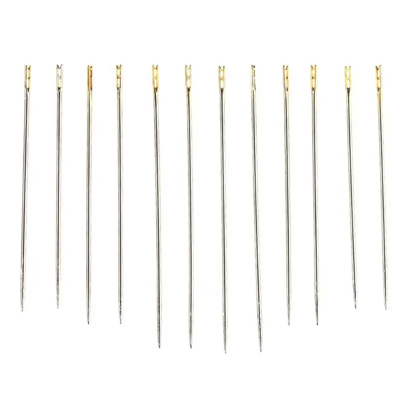 

12pcs/set Steel Blind Needles Self-threading DIY Needlework Embroidery Pins