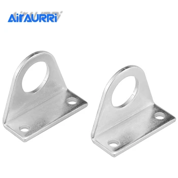 

Mini type mounting bracket pneumatic parts air cylinder LB mounting base for bore 16/20/25/32/40mm MA/MAL cylinders