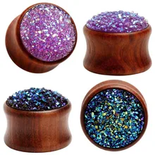 Распродажа,, трендовые 1 шт деревянные беруши и тоннели, 10-20 мм, расширитель, пирсинг, расклешенный, телесный, тоннель, сексуальные украшения для тела