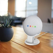 Для Google Nest мини настольная подставка, Настольный держатель, голосовые ассистенты, компактный держатель, чехол, штепсельная вилка, для кухни, спальни, для учебы, аудио крепление