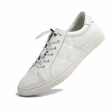 Весенние мужские спортивные дышащие легкие кроссовки из воловьей кожи для бега, походные Нескользящие повседневные кроссовки