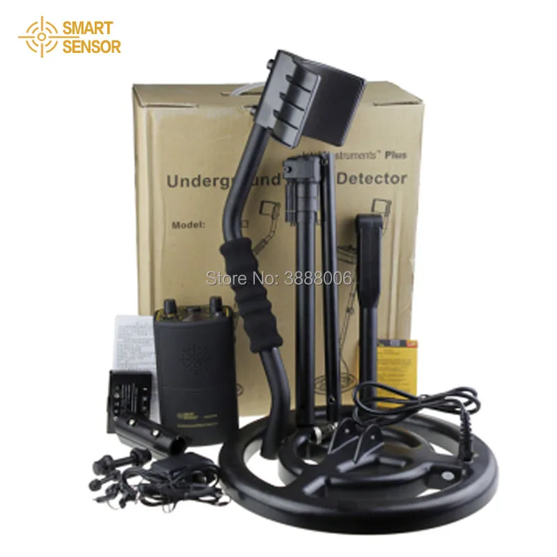 

SMART SENSOR Brand Underground Metal Detector Depth1.5m AR944M Scanner Finder Gold Digger Treasure Hunter