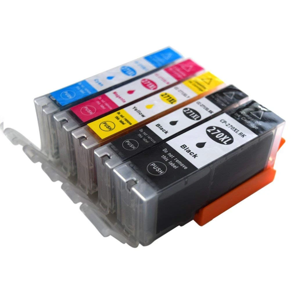 15 Pezzi Inchiostro Compatibile Per Canon PGI-270 XL CLI-271 XL - Foto 4