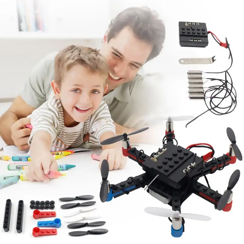 

Lux L333 DIY Drone Building Blocks 2.4ghz Remote Control Quadcopter Assembled Six-Axis Drone