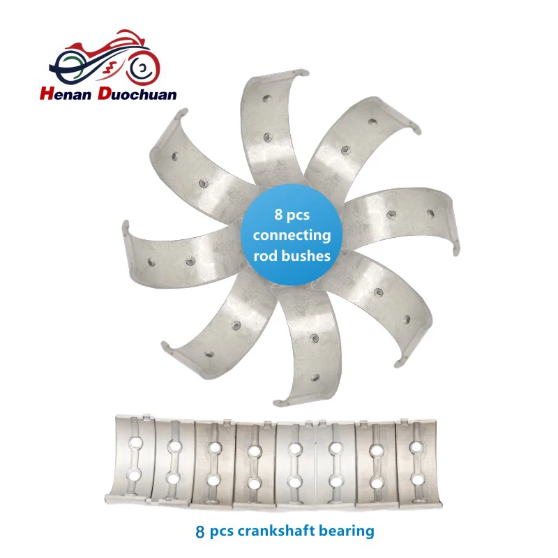 

Motorcycle Engine Parts Connecting Rod Crankshaft Bearing for Honda VFR400R Konica Minolta Replica 2007 STD +25 +50 +75 +100