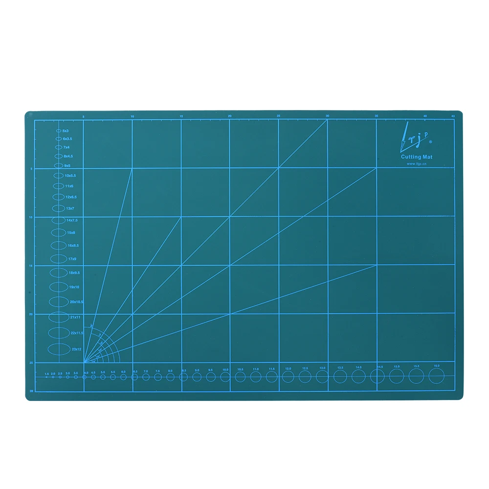 

A3 Cutting Mat Double-Sided Self Healing Rotary Cutting Mat Non-Slip PVC for Hobby Fabric Cutter Craft Knife Set