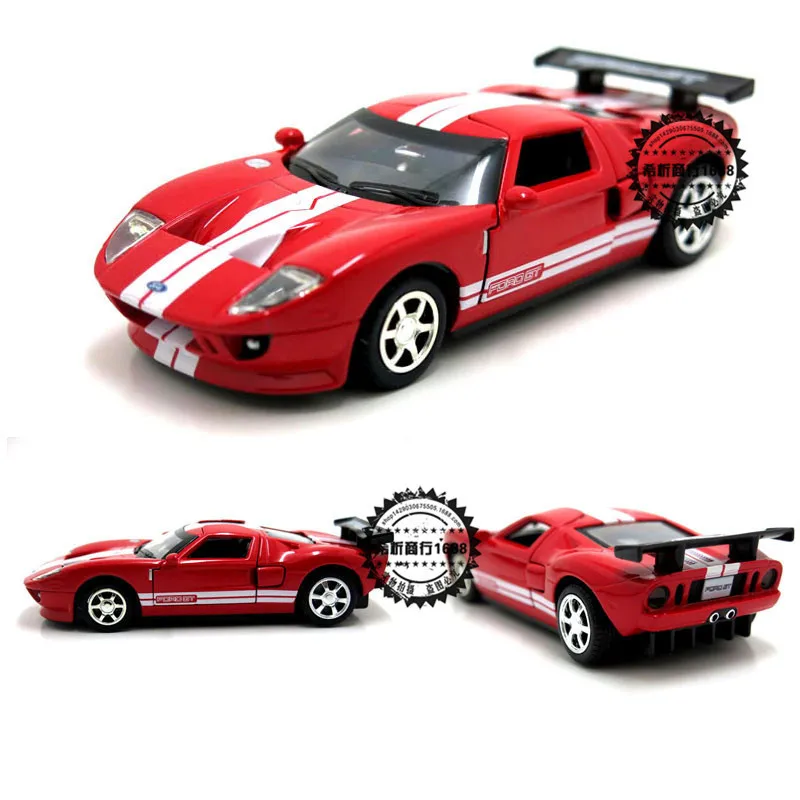 1:32 Ford Gt спортивный автомобиль сплав высокое имитационное освещение воин