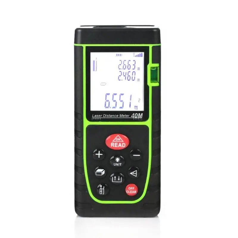 

Laser Distance Meter 40M 60M 80M 100M Laser Rangefinder Range Finder Laser Tape Measure Build Device