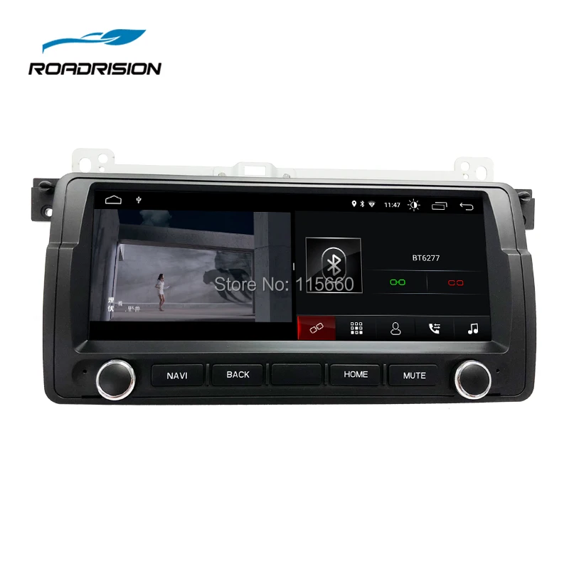 RoadRision 8 дюймов Android 1 автомобильный мультимедийный плеер для BMW E46/M3 с Canbus Wifi Bluetooth