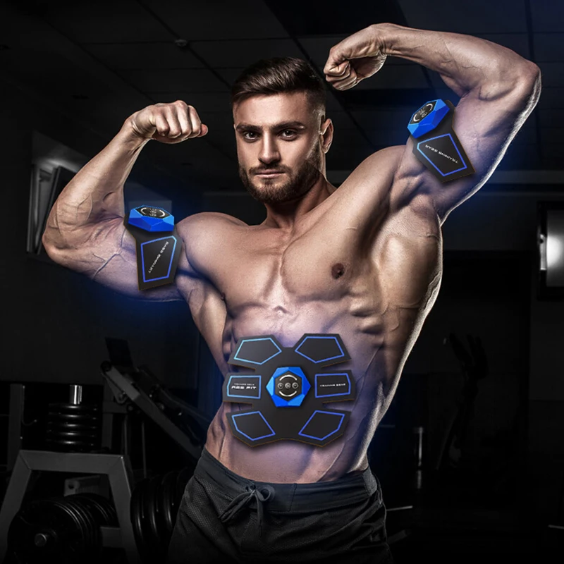 

Abdominal Muscle Trainer Electronic Muscle Exerciser Machine Fitness Toner Belly Leg Arm Exercise Toning Gear Workout Equipment