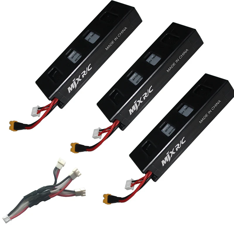 Оригинальный завод MJX Bugs 3 3H Rc вертолет 7 4 v 1800mah 25c Li po батарея для B3 B3H Дрон запасные
