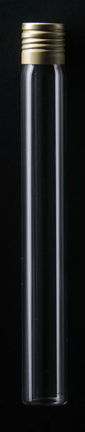 10 шт. 25 мл головка винта стеклянная серологическая пробирка плоская Bottom18x145 мм алюминиевая крышка с силиконовыми резиновыми вкладышами автоклав