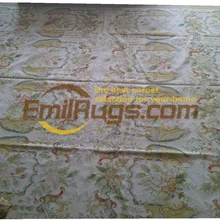 Французский ручной работы под старину Подушка Вязание в римском стиле колокольчики дорожки для украшения дома прямоугольный ковер Обюссон