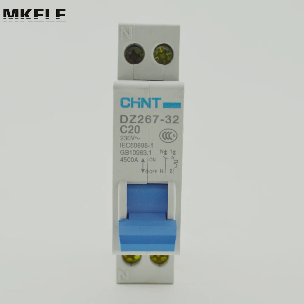 

china circuit breaker DZ267-32 1P+N C20
