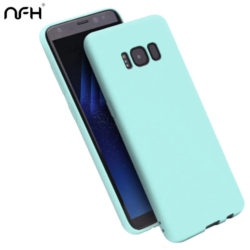 

Soft Case For Samsung Galaxy Note 9 8 S8 S9 Plus J7 2016 2015 on S6 S7 Edge Candy Cute Rubber Fundas Covers Matte Silicone Case