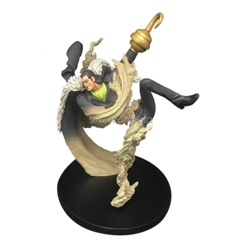 Anime One Piece Sir Crocodile MR O PVC Action Figure Doll Collectible Model Baby Toy Christmas Gift For Children 18 cm