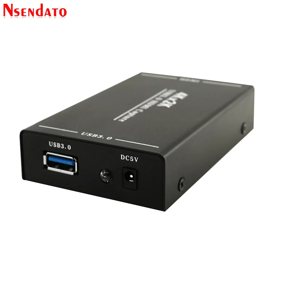 4K HDMI к USB3.0 игра Карта видеозахвата 1080P 60fps Запись видео захвата ключа Потоковое