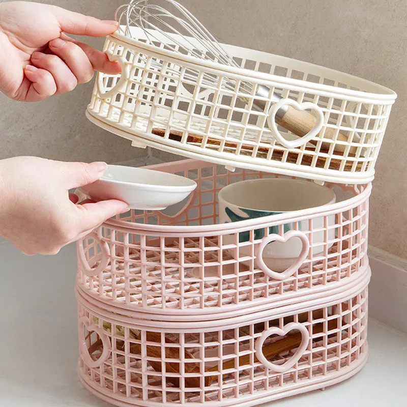 

Desktop Storage Basket Home Bathroom Kitchen Wardrobe Debris Storage Box Sundries Toy Book Cosmetic Socks Bra Storage Organizer