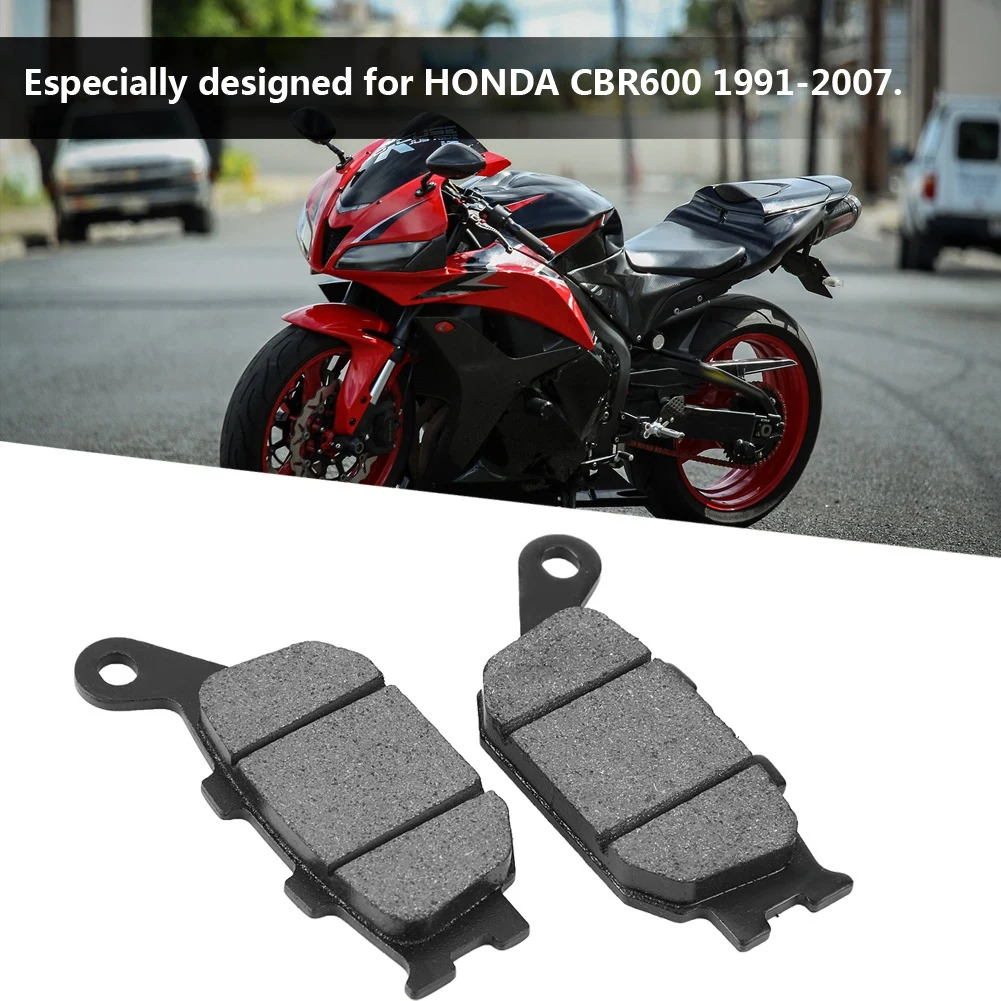 2 шт мотоциклетные дисковые Тормозные колодки для HONDA CBR600 1991-2007 дисковые тормозные колодки