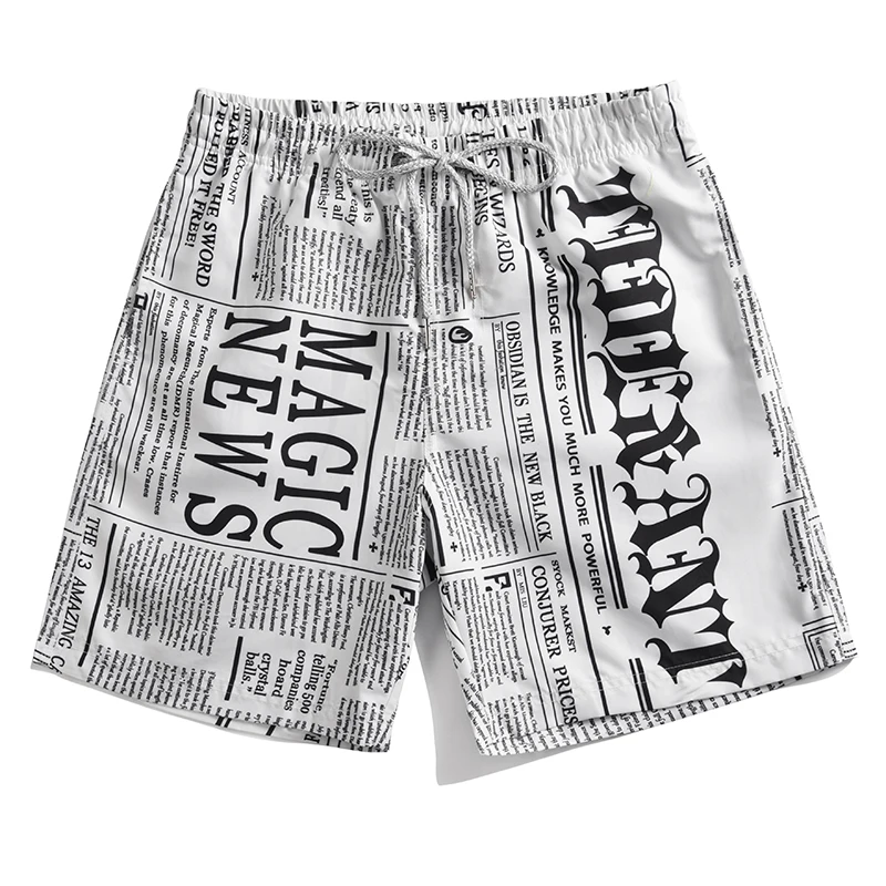 2019 أحدث شورت رياضي رجالي M-4XL حجم سراويل للسباحة سبورة سوداء السراويل الصبي تصفح قصيرة أوم برمودا تصفح بناطيل الشواطئ