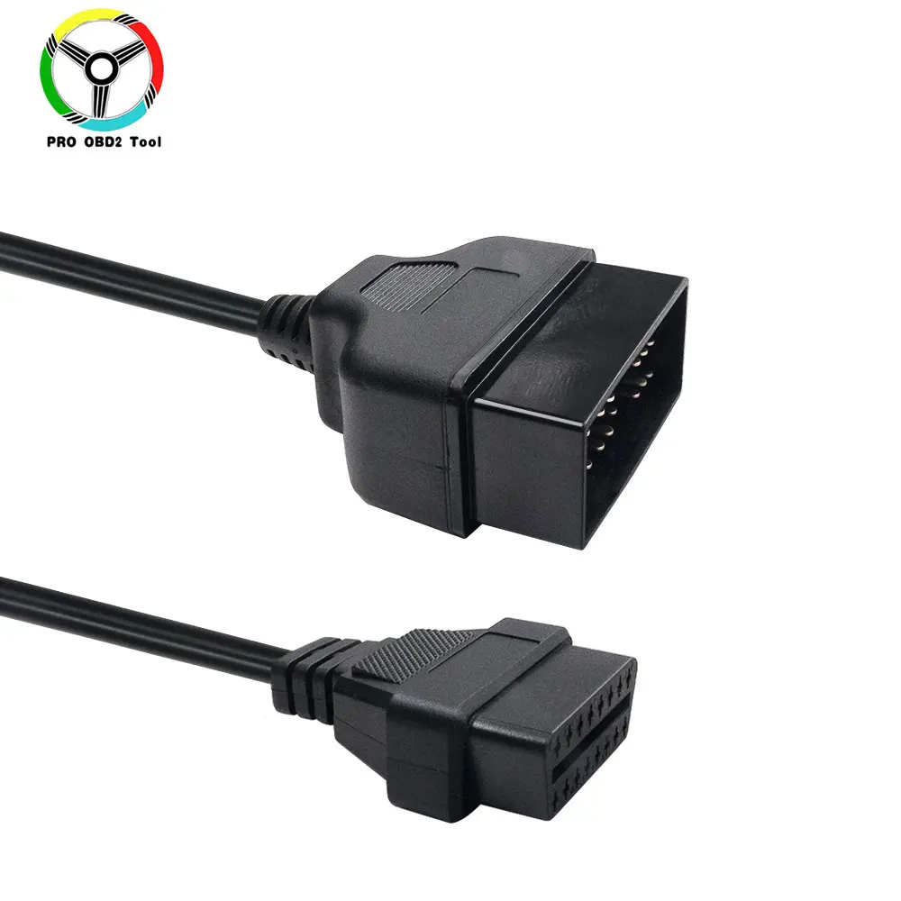 В наличии для Toyota 22Pin к OBD2 16Pin разъем адаптера OBDII 16 контактного ремонтного шнура