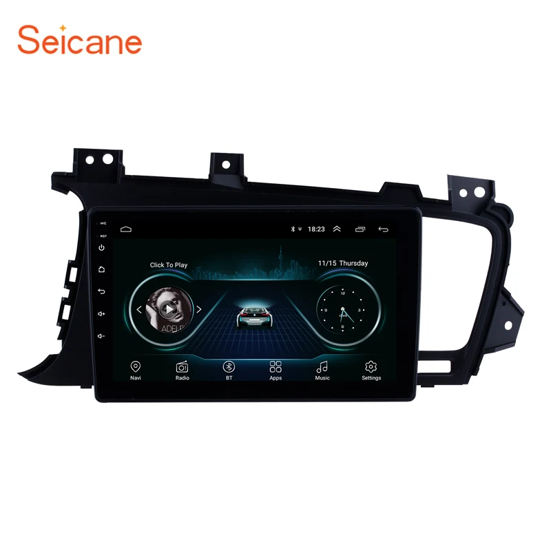 

Seicane 9" for 2011 2012 2013 2014 Kia k5 LHD Android 8.1 HD touchscreen Radio GPS Navigation System with Bluetooth SWC Digital