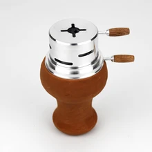 Керамика табак для кальяна чаша и ветрозащитный кальян Narguiles кальяна Чичи металлический калауд со многими отверстиями Хока чаша