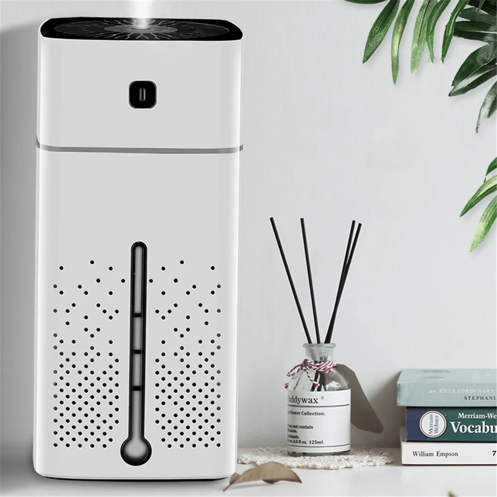 

1000ML Air Humidifier Ultrasonic Aromatherapy Diffusers LED Night Household Light Mist Purifier For Home Aroma Mist Maker